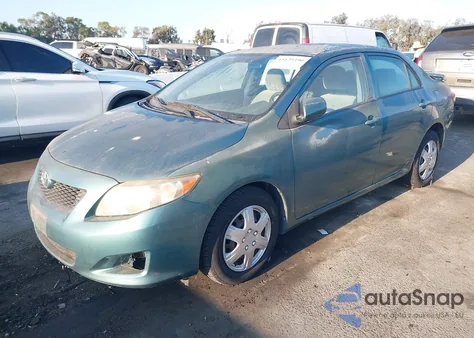 2009 Toyota Corolla Le from USA, damaged, VIN JTDBL40E299046294